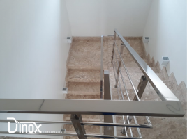 Corrimão em aço inoxidável
